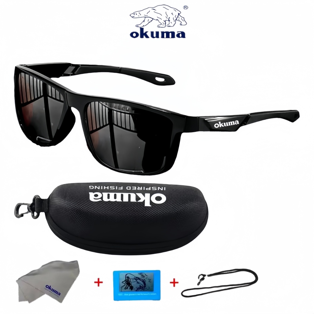Surf Reel - Kacamata Hitam Terpolarisasi Okuma UV400 Unisex