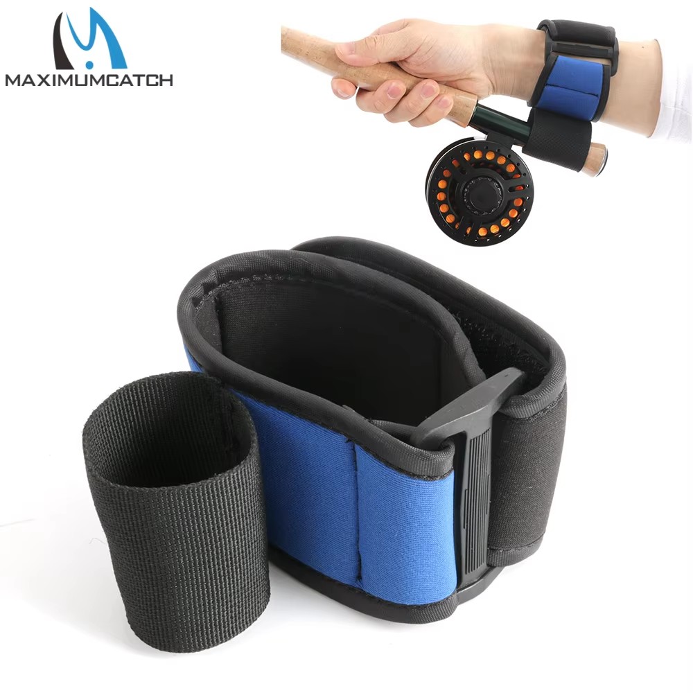 Fly Reel - MAXCATCH Penyangga Pergelangan Tangan Pancing Neoprena,