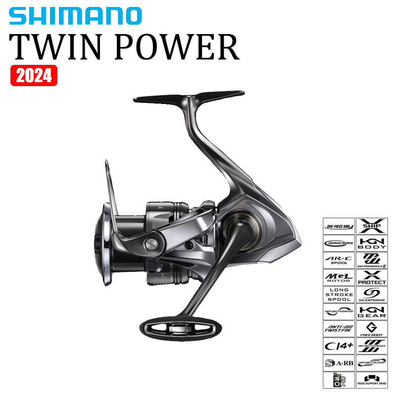 SHIMANO 2024 TWINPOWER Reel Sp - Shimano Reel Sienna ulasan dan harga