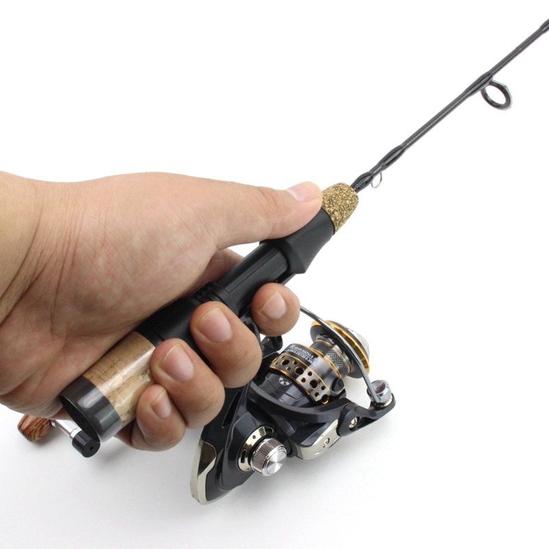60Cm 2 Ujung Joran Gulungan Ko - Ice Fishing Reel ulasan dan harga