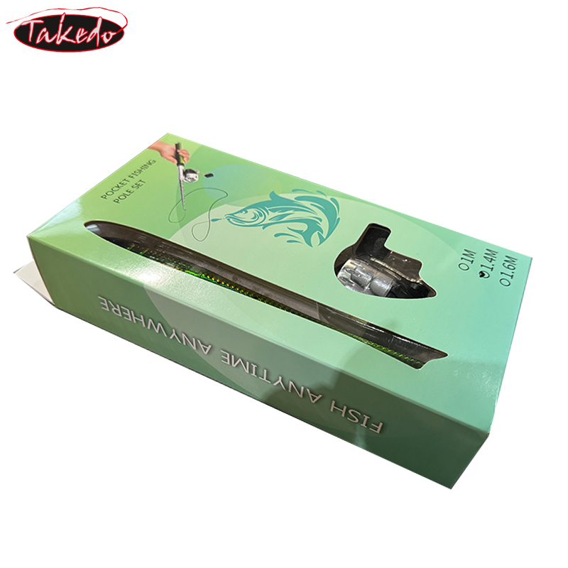 TAKEDO 1M 1.4M 1.6M Joran Panc - Ice Fishing Reel ulasan dan harga