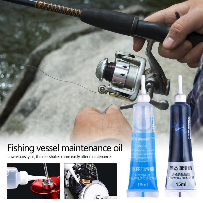 Reel pancing, perawatan minyak - Reel Grease ulasan dan harga