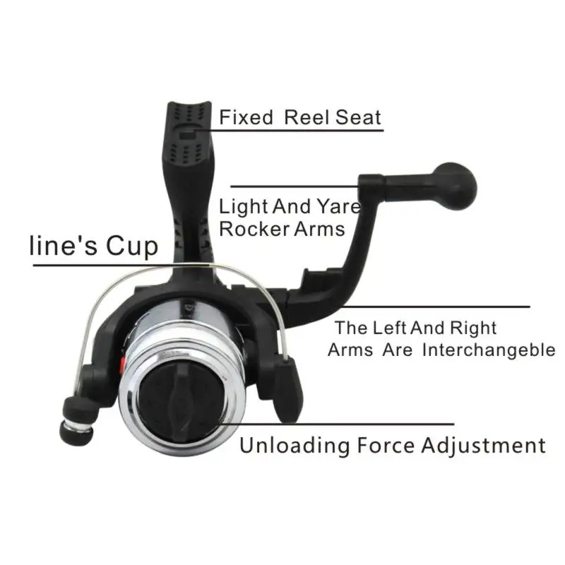 Reel Pancing Putar Logam 10+1  - Surf Reel ulasan dan harga