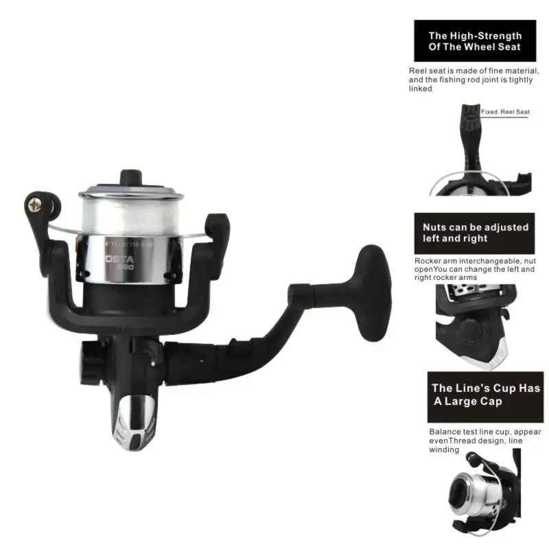 Reel Pancing Putar Logam 10+1  - Surf Reel ulasan dan harga
