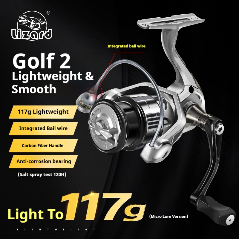 Reel Pancing Lizard Golf 2 Met - Abu Garcia Reel Max ulasan dan harga
